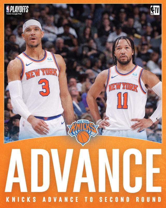 开云体育官网-6场合计赢1分！尼克斯人均铁汉 客场淘汰76人